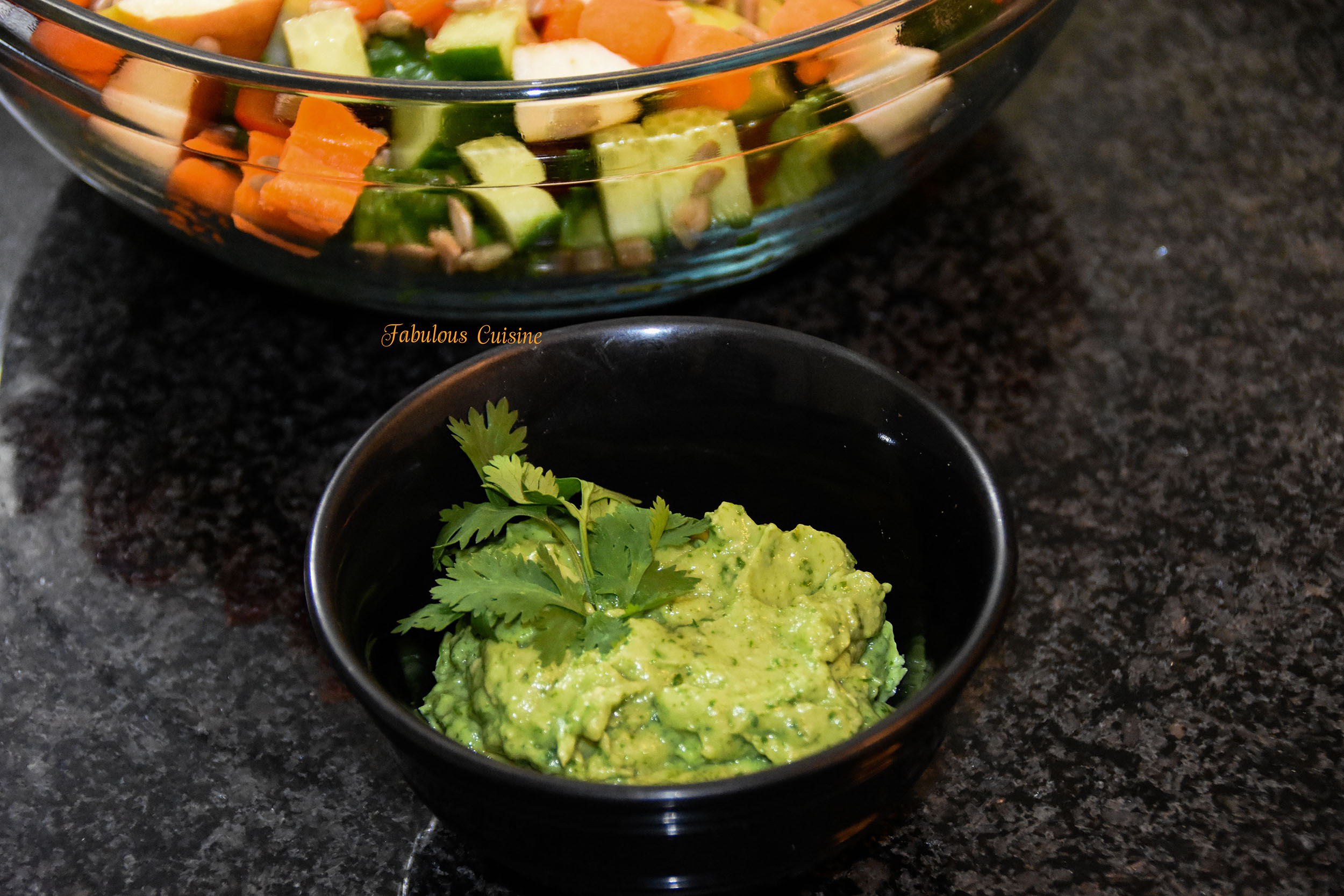 Avocado Cilantro Salad Dressing