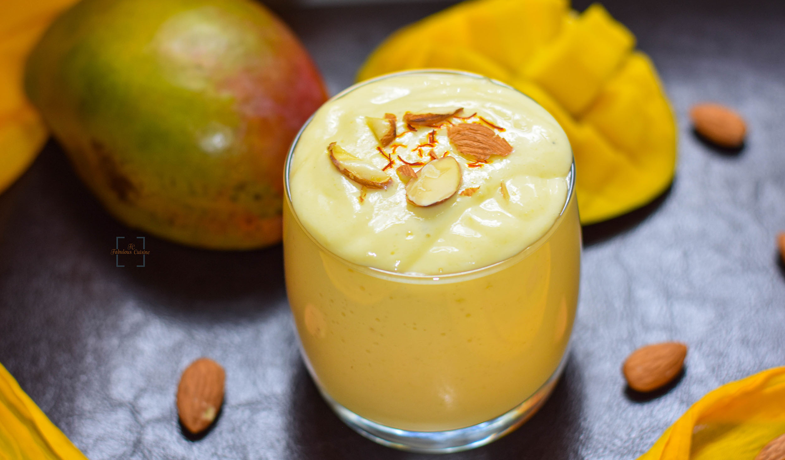 ALMOND MANGO LASSI