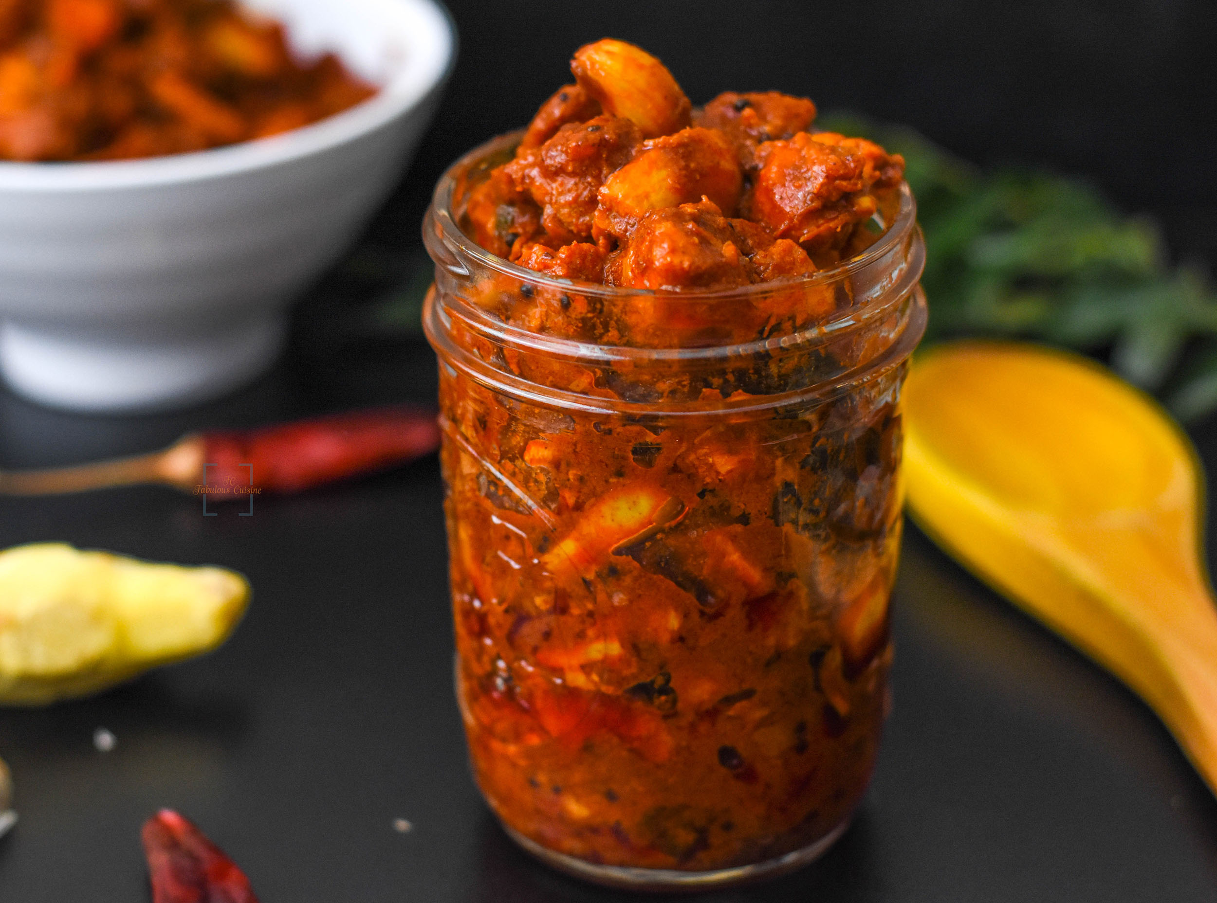 SALMON FISH PICKLE /MEEN ACHAR RECIPE